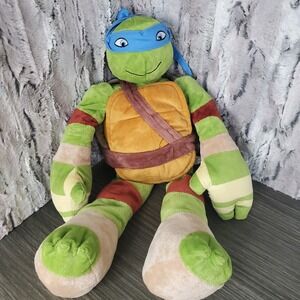 Teenage Mutant Ninja Turtles Large 22" Plush Doll Toy LEONARDO Nickelodeon TMNT